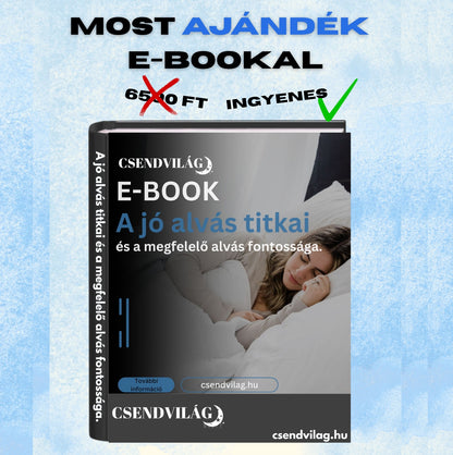 Csendvilág™ - 3D Okos Alvómaszk