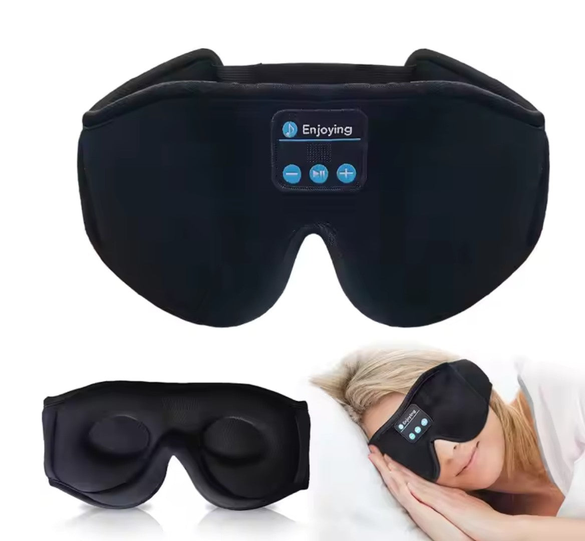 Csendvilág™ - 3D Okos Alvómaszk